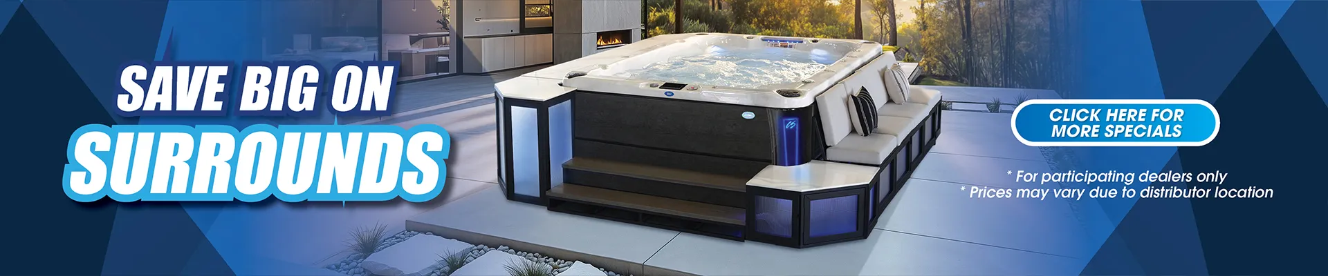 Calspas hot tub being used in a family setting - Peach Tree City