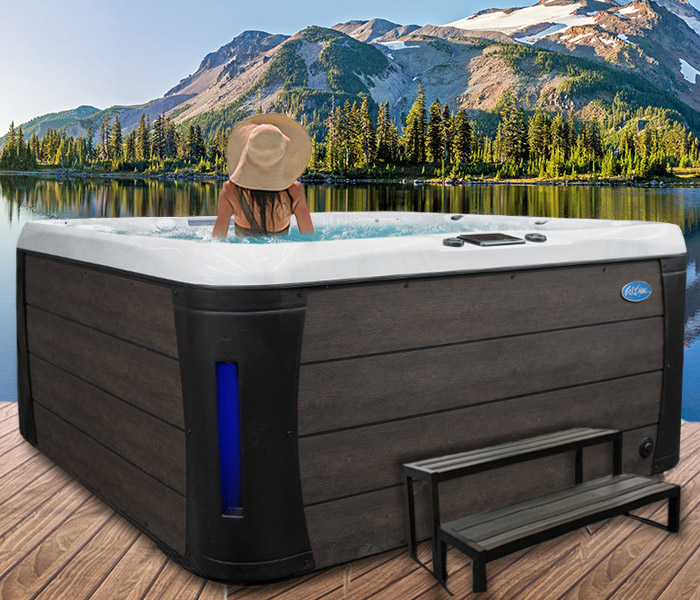 Calspas hot tub being used in a family setting - hot tubs spas for sale Peach Tree City
